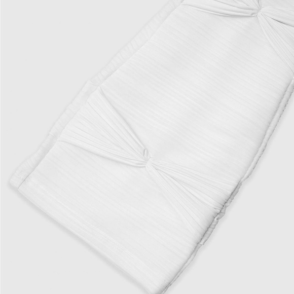 NWT - Manière De Voir Shirred Mesh Overlay Flared Leggings - Picture 6 of 8